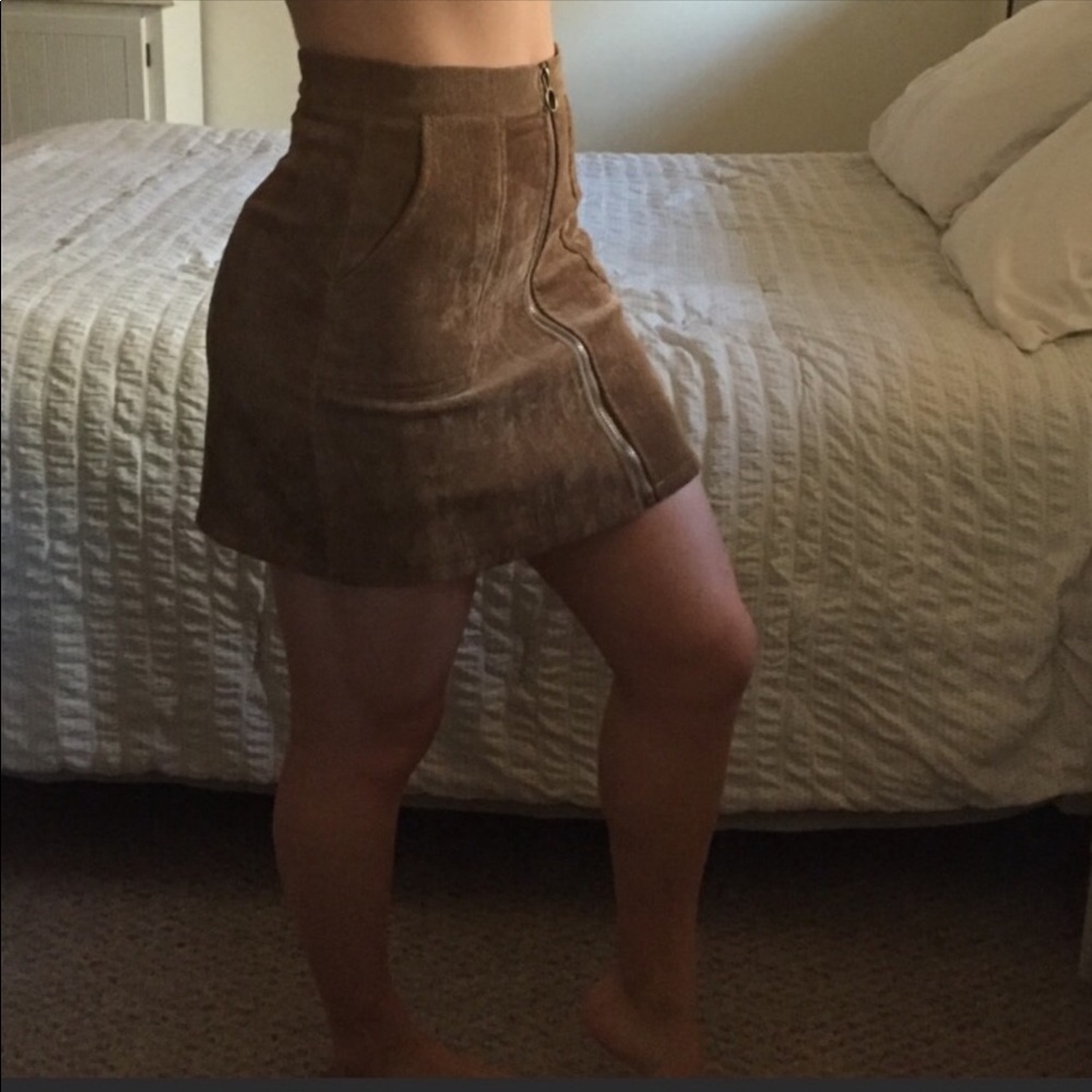Corduroy Skirt